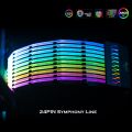 JONSBO PSU Extension Cable RGB Trunking Cover Rainbow Bridge. 