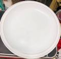 Plates - Dinner Plates Melamine Size 10 inches - Rice Plates Double Glazed  (Set of 6). 
