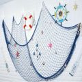 Sailor Style Home Door Wall Hanging Fishing Net Seaside Beach Shell Nautical Party Decoration Sail Wall Net Party. 