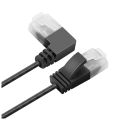 Ultra Slim Cat6 Ethernet Cable RJ45 Right Angle UTP Network Cable Patch Cord 90 Degree Cat6a Lan Cables for Laptop Router TV BOX. 