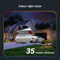 Ezviz 4+4 mp HB90 Dual Kit with Solar Panel Battery Powered Wireless Wi-Fi IP Camera Outdoor Pan/Tilt Security CCTV Camera | AOV Mode 2.0 | Human & Vehicle Shape Detection | Color Night Vision | Weatherproof | Two-Way Talk | Supports Up to 512GB Storage. 