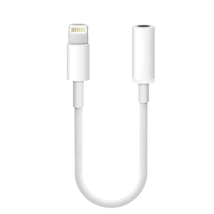 For Lightning to 3.5mm Jack Adapter For iPhone 12 11 Pro MAX XS XR X Headphone Jack Connector AUX Cable Earphone Audio Converter