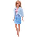 Free Shipping Doll Dress Fashion Cheap Casual Wear For 11.8 Inch Barbie Clothes Accesorios Shoes,Girl's Toys,Birthday Present. 