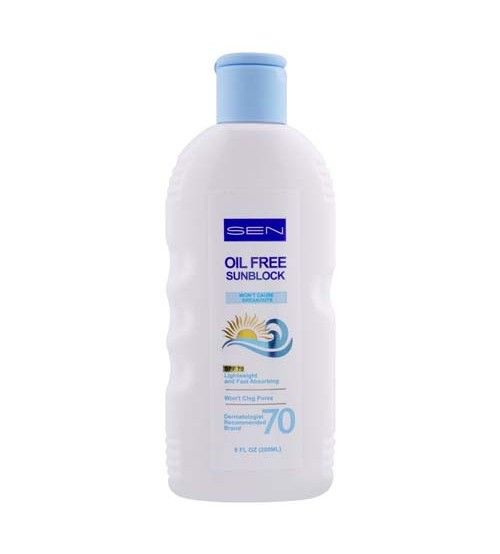 SEN Oil Free Sunblock SPF 70- 200ml (8 FL OZ)