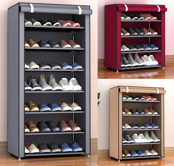 5 Layer Shoe Stand Shoe Rack Multipurpose Shelf Shoe Storage Nonwoven