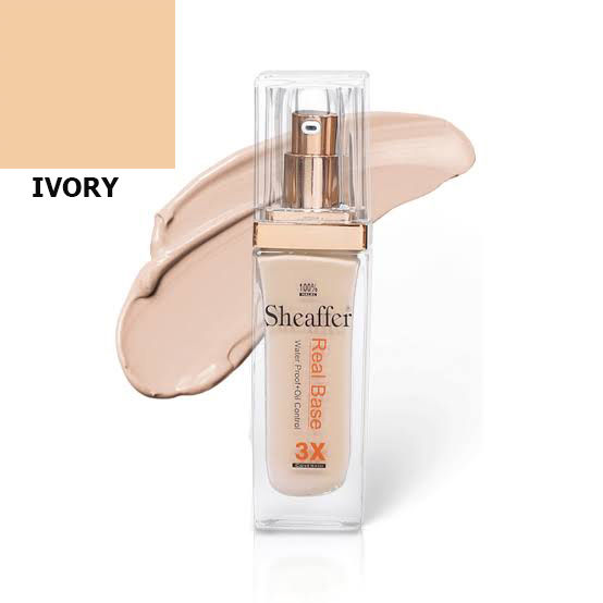 Sheaffer Foundation Real Base Oil Control and Water Proof Shade Ivory