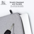 LouisWill Laptop Bag Notebook Protective Case PC Tablet Case Cover Hand Carry Laptop Bag Anti Shock Pouch Case with Plus Velvet Lining for Macbook Air Pro Retina 13.3 15.4 inch. 