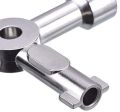 Meter Box Key Gas Key Meter Key 4-Way Multi-Functional Utilities Key for Electric Cupboard Cabinet Opening Key (Silver). 