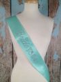 Bride To Be Satin Sash For Bridal Shower Pink, White, Black, Purple, golden, Red. 