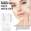160Pcs Facial Slimming Tape Wrinkle Removal Facial Triangle Wrinkle Remover Strips Tape Invisible Face Neck Eye Lifter Sticker. 