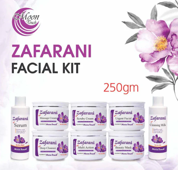 Zafarani Facial Set 250g || Moon Touch