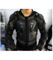 Motorbike Protective Body Armor Jacket - Black. 