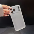 HOCE Original Ultra Thin Soft Phone Cases For iPhone 17 16 15 14 13 12 11 Pro Max 14 15 16 Plus Case Clear Matte Back Cover With Lens Protection. 