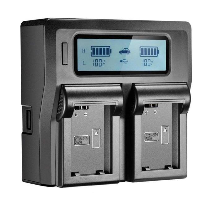 DuraPro 2X NP-FW50 Replacement Battery LCD USB