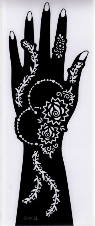 Henna%20Template%20Hand%20Large%20Temporary%20Tattoo%20Stencil%20Mandala%20Mehndi%20Flowers%20Lace%20-%20Image%203