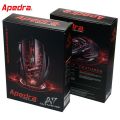 Original Apedra A7 High Precision USB Programmable Gaming Mouse MULTI LED lights ,Buttons AND MULTI DPI SENSITIVITY for Computer PC Laptop. 