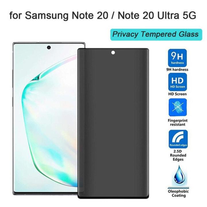 Privacy Tempered Glass For Samsung Galaxy Note 20 Ultra 5g Protective Glass For Galaxy Note 20 Screen Protector Film 9h Glas
