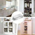 Stainless Steel Cabinet Door Catch- 25kg Magnetic Catch for Kitchen Cupboard Wardrobe Closet Closures Cabinet Door Drawer Latch | Pack Of 2. 
