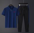 FDK-Stylish Polo Stylish Embroidered Logo Tracksuit For Men. 
