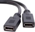DMS 59 Pin to 2 DisplayPort Cable, DMS 59 Pin Male to DisplayPort Female Dual Monitor Extension Cable Adapter for Lhf Graphics Card. 