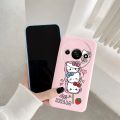 Cartoon Kuromi Kitty Cinnamoroll Cute Phone Cases For Xiaomi Redmi A3 A3x 9A 9AT 9 Note 8 9 Pro 9s 9T 14C Poco X3 NfC C61 Cover. 