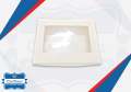 White Cardboard Box for Brownies/Desserts (Extra Large) 12 x 9 x 3 inches Pack of 12. 