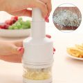Hand Pressing Grinder Ginger Garlic Onion Cutting Tool Grinding Machine Onion Chopper Kitchen Accessories. 