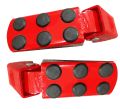 FANCY FOOTREST FOR ALL 70 Cc AND CG 125 BIKES -Footrest  Metal Premium QualityBlack/Red/Blue foot rest. 