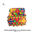Multicolour Purse Hand Bag crafted with Embroidery & Sequins by ZENZ Sindhi Traditional Wear Embroidered Pouch. 
