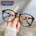 Green forest Computer Eyeglasses Round Frame Comfortable Computer Gaming Eyeglasses. 