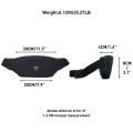 Waterproof Waist Bag Fanny Pack for Men Women Belt Bag Chest Sling Bag with Adjustable Strap, Premium Quality Waist Bag for Sport Gym Workout Travel And Work Commuting. 