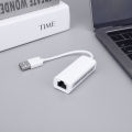 USB Ethernet Adapter For Nintendo Switch Wii U 10/100Mbps Network Card USB A To RJ45 Lan Internet Cable For Laptop PC Computer. 