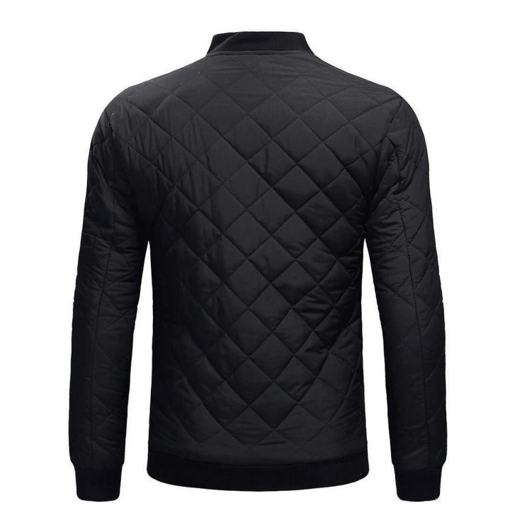 Black Leather Puffer Parachute Jacket for Men - Stylish and Warm Outerwear - Premium Quality and Fashionable