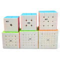 Qiyi 2345th Order Rubik's Cube Warrior Maple Leaf Chinese Restaurant Pyramid Five Rubik's Cube Diagonal Turn SQ Zongzi Mirror. 