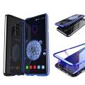 Samsung Galaxy S9 Back Cover Slim Fit 360 Degree Metal Bumper Case - BLUE. 