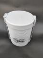 HOTLINE 3+1 Layer Tiffin Insulated Lunch Box Food Carrier Storage Box Office Lunch box 3 Layer Hotline Travelling Office Lunch Box with Raita Salad box Plastic + Steel. 