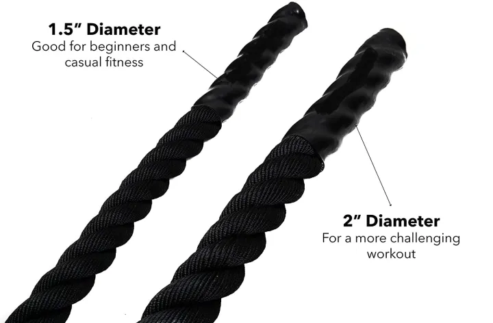 Battle%20Rope,%20Battle%20Exercise%20Training%20Rope,%20Battle%20Rope%20for%20Home%20Gym%20Strength%20Training%20&%20Outdoor%20Workout,1.5",40%20ft%20Length%20Poly%20Dacron%20Battle%20Rope%20-%20Image%203