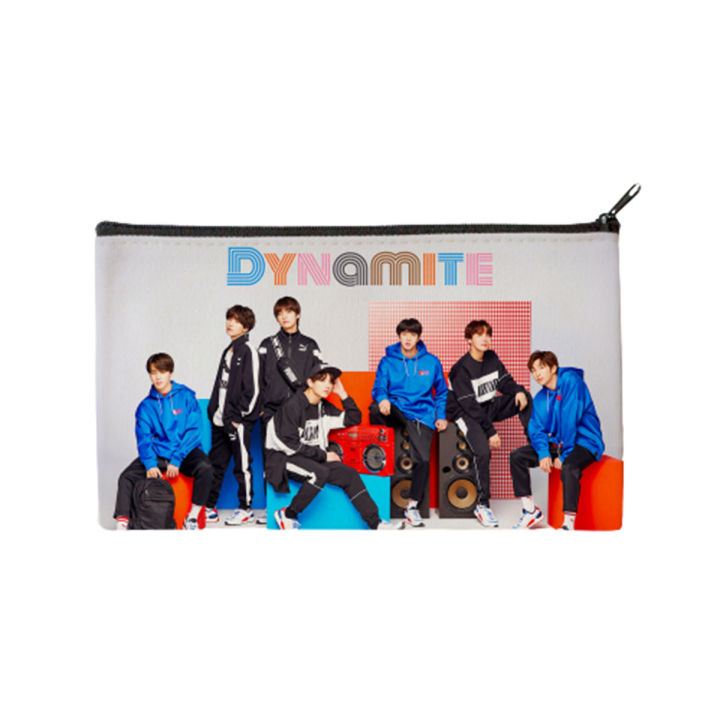 BTS Pencil Pouch For (Boys & girls) Digitally printed on Cloth By The Pak Bazzar