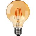 Vintage LED Edison Bulbs 4W, Antique Style G80 LED Filament Bulbs with 80+ CRI, E27/E26 Base, Ceiling Hanging, Pendant Light. 