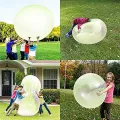Bubble Ball Toy Inflatable Water Ball Inflatable Water Ball Soft Rubber for Adults Kids, Funny Summer Beach Garden Outdoor Game Party. 