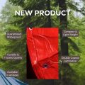 Plastic Tarpal Waterproof Fix Size, Double Coated/Laminated Tarpal,EAGLE EQ-8 Quality,ORANGE/ORANGE, Guaranteed Waterproof for outdoor use. Protects from Rain and Sun. Eyelets every 3.5 feet. Size 8.25'x 11.25' +/-5%.. 