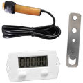 L  Digital 0 99999 Counter 5 Digit Plus UP Gauge   Proximity Switch Sensor with Magnetic. 