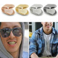 Grills Single Gold Silver Bling Hip Hop Teeth Cap Mouth. 