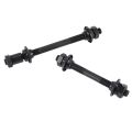 Bike Axle Quick Release Front Rear Bicycle Axle Wheel Hub (1 set). 