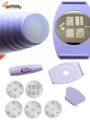 SALON EXPRESS NAIL ART STAMPING CREATE 100'S OF DESIGNS. 