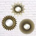 Multiple Finishes Mirror 3-Piece Set in Gold Color by Better Homes & Gardens. 