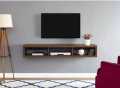Led tv shelf Wall mounted Lcd racks  Wall Mounted Media Console Floating TV Shelf Tv entertainment unit Floating tv rack. 