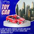 Police Car Toy - Alloy Metal, Pull Back Action, Flashing Lights, Openable Doors - High-Quality Kids' Toy - Best for Birthday Gifts & Collectors. 