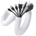 【Ready Stock Cable Management Sleeves Split Cord Protector Wire Loom Tubing Wire Protector for Home Office TV PC. 