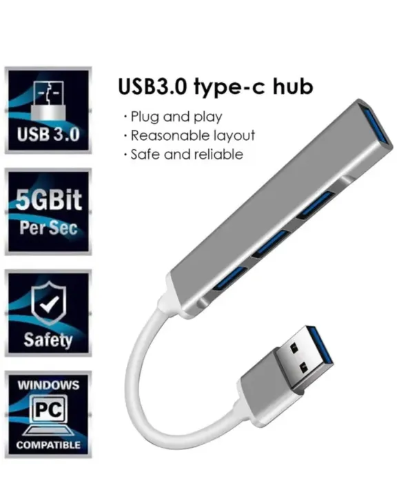 Tooya%20Multifunction%20usb%20hub%20extender%20Splitter%20docking%20station%204%20port%20usb3.0%20hub%20-%20Image%202